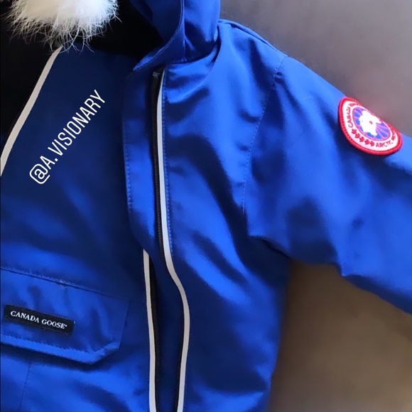 CANADA GOOSE- Coyote-Fur-Trimmed Snowsuit - Picture 5 of 8